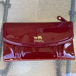 Genuine Coach Checkbook Wallet